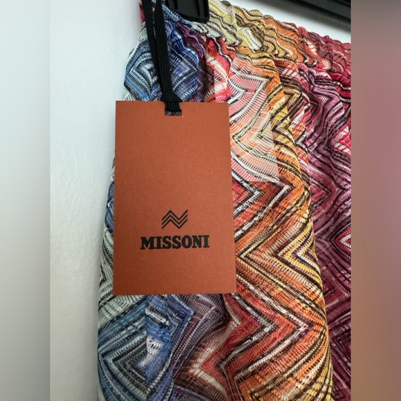 Missoni Semi Sheer Zig Zag Shorts NWT 40 - Picture 4 of 9